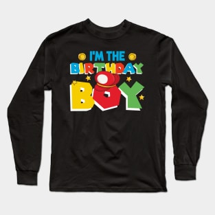 Im The Birthday Boy Video Game Gift For Boys Kids Long Sleeve T-Shirt